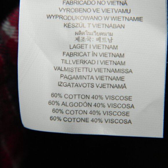 Michael Kors Flannel Dress Size M  (S-8) - Picture 3 of 4